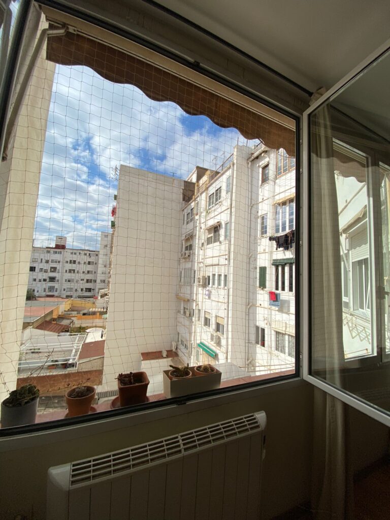 Segurcat valencia redes seguridad gatos ventana